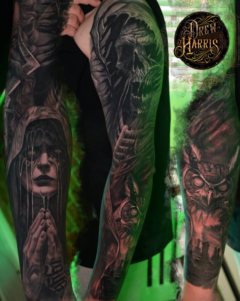 By Drew at Double Diamond Tattoos in West Chester, PA