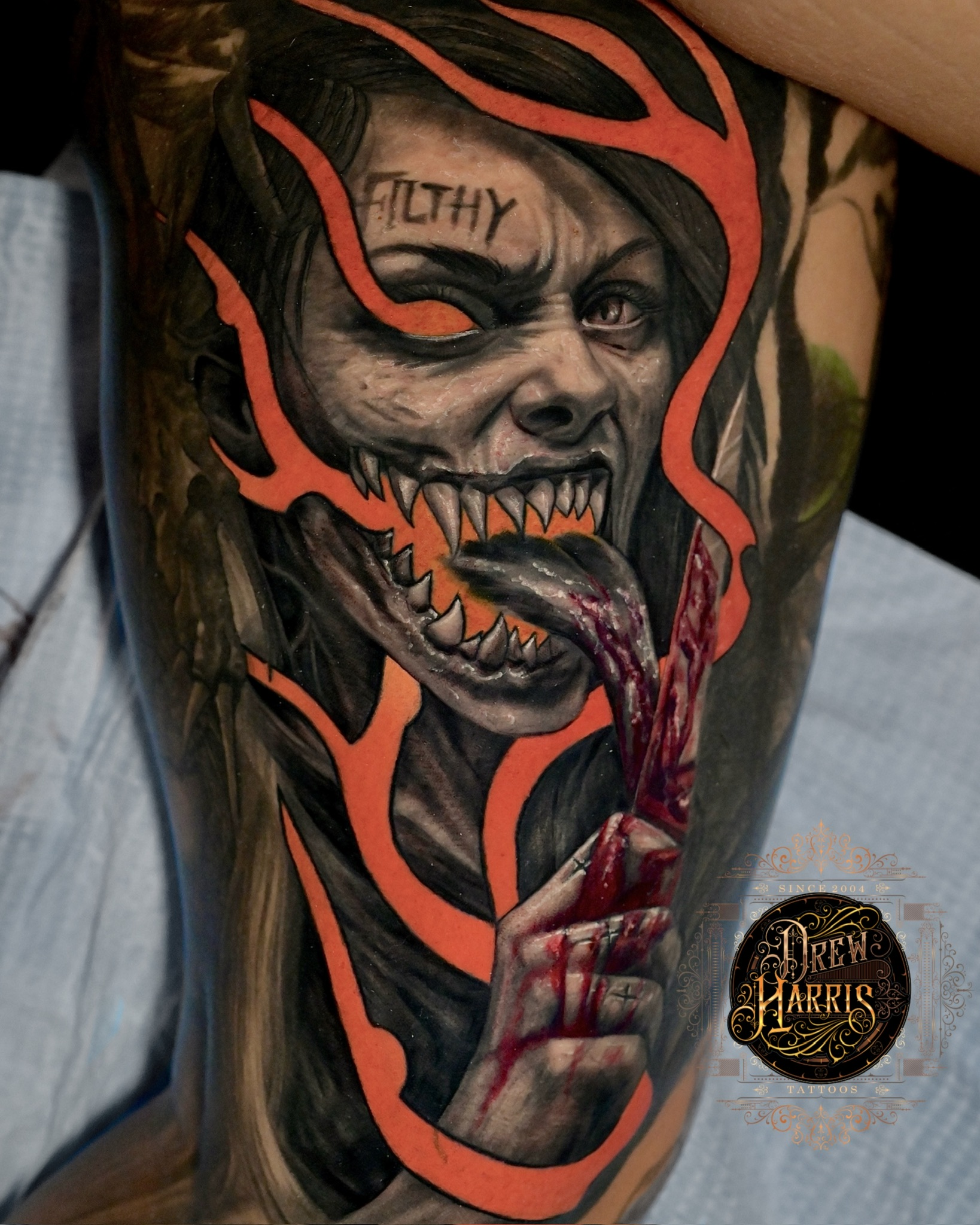 Filthy By Drew at Double Diamond Tattoos in West Chester, PA