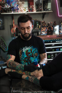 Tattoos By: Will Pollock Neon color, and Color realism artist