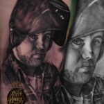 Tattoo By: Drew Harris West Chesters Black and Grey realism Specialist