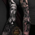 Tattoo By: Drew Harris West Chesters Black and Grey realism Specialist
