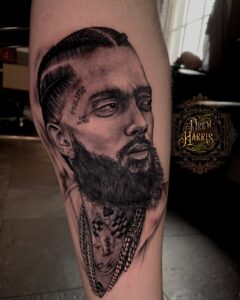 Tattoo By: Drew Harris West Chesters Black and Grey realism Specialist