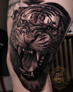 Tattoo By: Drew Harris West Chesters Black and Grey realism Specialist