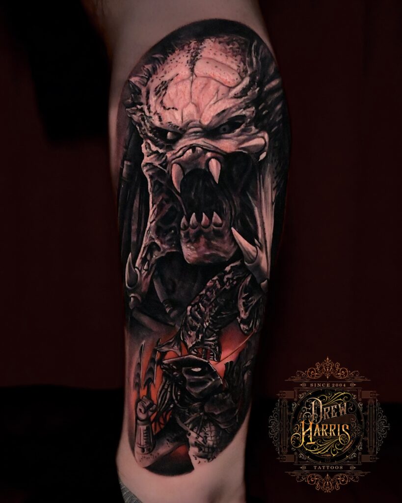 Tattoo By: Drew Harris West Chesters Black and Grey realism Specialist