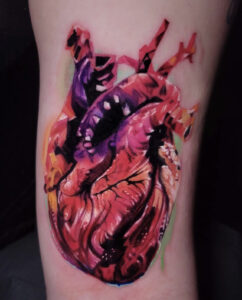 Tattoo By: Will Pollock Neon color, and Color realism artist