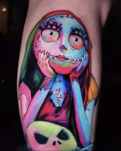 Tattoo By: Will Pollock Neon color, and Color realism artist
