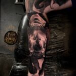 Rhino Tattoo by Drew Harris at Double Diamond Tattoos in West Chester